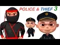 Lagu Zool Babies Police And Thief | Part 3 | Cartoon Animation For Children | Videogyan Kids Shows