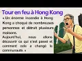 Hong Kong High-Rise Fire 🔥 | Learn French Through Simple Story (A1–A2) | French for Beginners