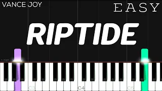 Download Vance Joy - Riptide | EASY Piano Tutorial MP3