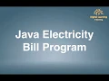 88 Java Electricity Bill Program Online Training Download app from below link