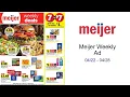 Meijer Weekly Ad -