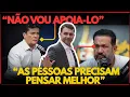 Lagu Pastor Sezar Cavalcante confronts Sérgio Moro about his alliance with Bolsonaro.