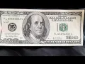 us 100 dollar 2003a series banknote
