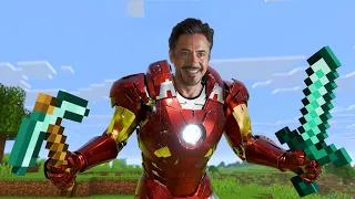 Iron Man Speedruns Minecraft