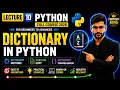 Lecture 10 Dictionary Methods Shallow Copy Dictionary Comprehension Python Full Course 2026