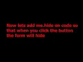 VB NET - How to move from one form to another using button Other functions included