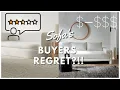 TOP SOFAS CB2 Interior Define West Elm IKEA Crate Barrel Customer Pros Cons