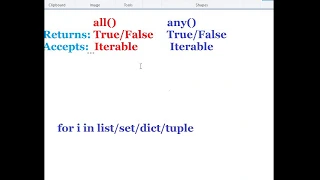 PYTHON TUTORIAL HOW TO USE ANY AND ALL FUNCTION IN PYTHON PROGRAMMING