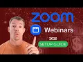 How to use Zoom to run webinars Full setup tutorial