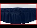 Utopia Bedding Queen Elastic Bed Ruffle - Easy Wrap Around Ruffle