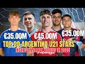 Download Lagu Top 20 Most Valuable Young Argentine Footballers in 2025 🇦🇷 | Rising Stars Under 21