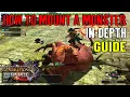 Monster Hunter Generations Ultimate: How to Mount a Monster In-Depth Guide