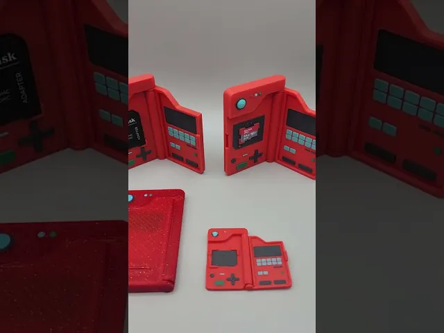 POKEMON - POKEDEX - SD, MICRO SD & NINTENDO SWITCH CARD HOLDERS video thumbnail
