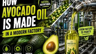 How Avocado Oil Is Made in a Modern Factory 🥑🏭@factorydynamics-t7n