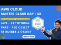 Updated AWS S3 CLI Tutorials How to Create Amazon S3 Bucket and Upload File Using The Command Line