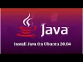 Java Installation in Linux jdk18 Installation in Ubuntu Java Installation in Ubuntu 20 04 LTS