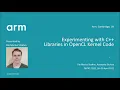 Experimenting with C Libraries in OpenCL Kernel Code