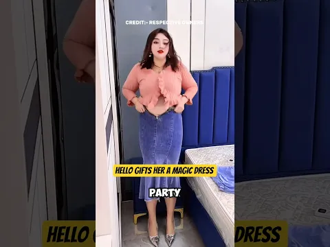 Leo gifts a magic dress to aely 🤔#shorts #trending