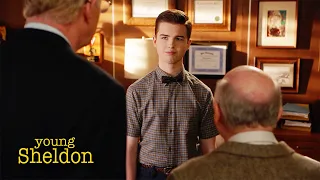 Sheldon Has To Choose MIT or Caltech Young Sheldon