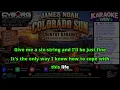 MUTED - James Noah - Colorado Sun KARAOKE WBV COUNTRY NEW RELEASES SEPTEMBER 2026