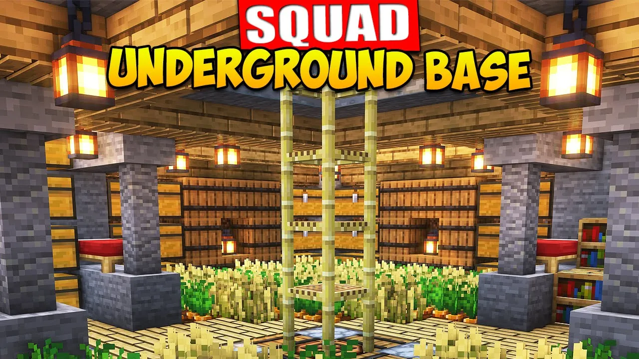 Minecraft: Large Underground House Tutorial ⚒️