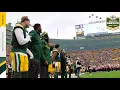 A Green Bay Packers Salute to Service message