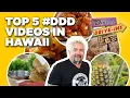 Top 5 Bites in Hawaii with Guy Fieri Diners Drive-Ins and Dives Food Network