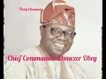 Chief Commander Ebenezer Obey Eni lojo ibi e (Happy birthday to you)