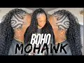 Super Full and Versatile Boho Mohawk Can You believe it s NOT tribals ft YWIGS Water Wave