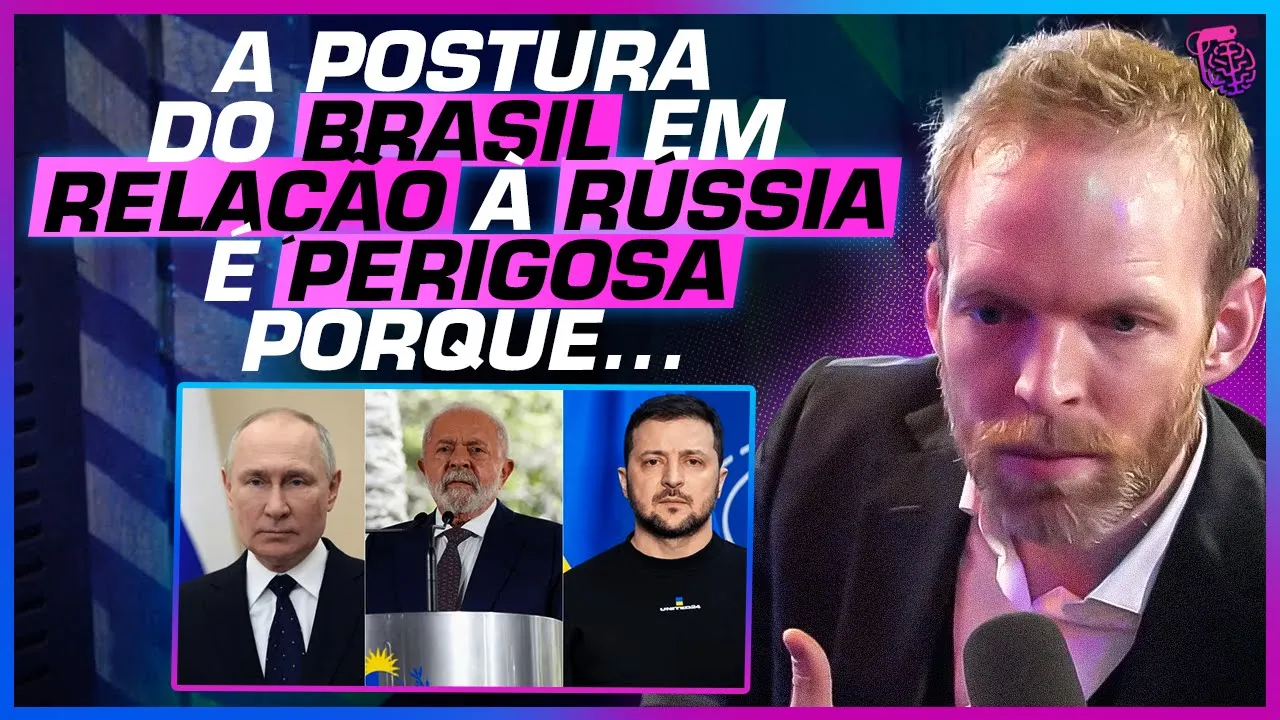 O BRASIL vai para o LADO da RÚSSIA na GUERRA?  - GUNTHER RUDZIT E OLIVER STUENKEL