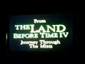 Opening To The Land Before Time III The Time Of The Great Giving 1995 VHS