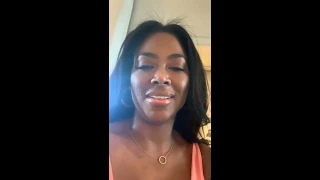 Kenya Moore on Instagram Live 2019