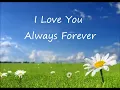 Donna Lewis - I Love You Always Forever (Lyrics)