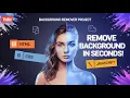 Build Your Own Free AI Background Remover with HTML CSS and JS