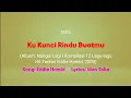 Izzla - Ku Kunci Rindu Buatmu [LIRIK VIDEO]