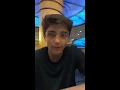 Asher Angel Instagram Livestream - 2018