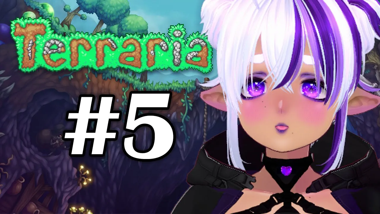 Terraria! #5 Exploring the dungeon!