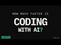 How Much Faster is Coding with AI Agents from a Senior Software Engineer