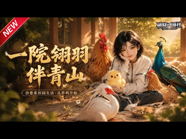 一院翎羽伴青山