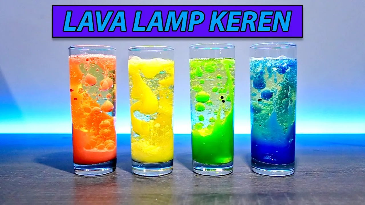 LAMPU LAVA PALING KEREN | EKSPERIMEN #106