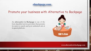 Alternative to Backpage