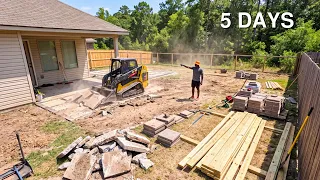 I had 5 Days to Rebuild this Yard