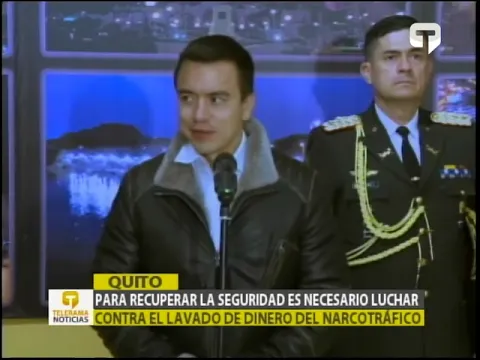 Para recuperar la seguridad es necesario luchar contra el lavado de dinero del narcotráfico