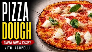 The EASIEST Same-Day Pizza Dough! Super Thin & CRISPY