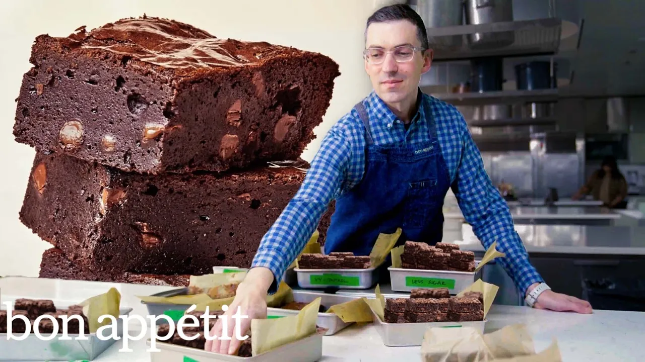 I Baked 144 Brownies To Create The Perfect Recipe   Bon Apptit