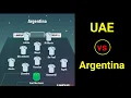 Argentina vs United Arab Emirates International Friendly match qatar wc 2022 live match
