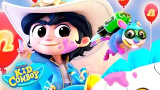 EPISÓDIO COMPLETO: Kid Cowboy #5 | Kid e Luna ficam PRESOS em uma bola gigante de chiclete pegajoso!