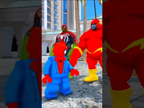 Spiderman found his friend spidy #shorts
