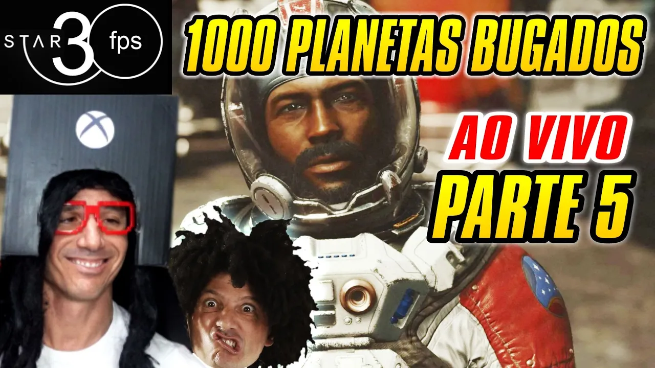 ???? STAR30fps 1000 PLANETAS BUGADOS - GAMEPLAY PARTE 4 - STARFIELD #starfield