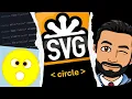 How to code circles using SVG coding with MyComputerScienceTeacher Lesson 2 SVG coding tutorial